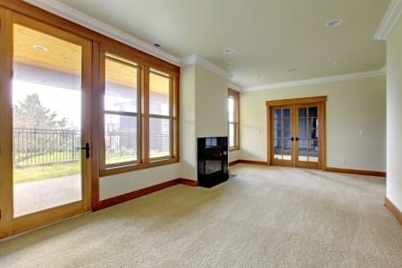 Clean Carpets in Residential House